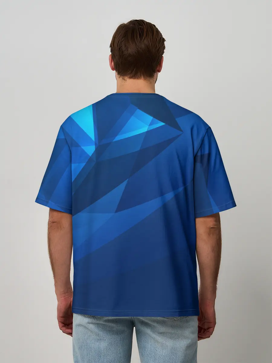 Мужская футболка оверсайз / BMW