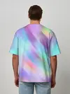 Мужская футболка оверсайз / ГРАДИЕНТ