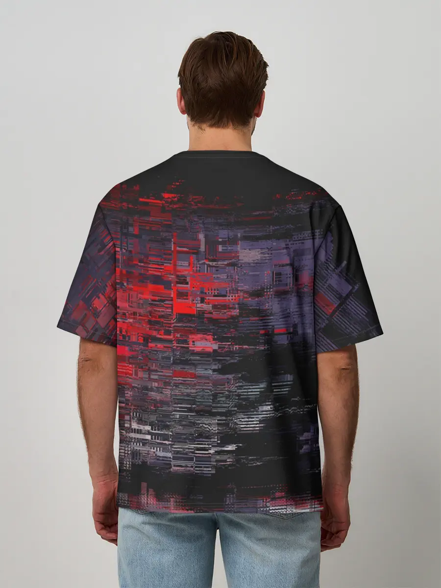 Мужская футболка оверсайз / CyberPunk 2077