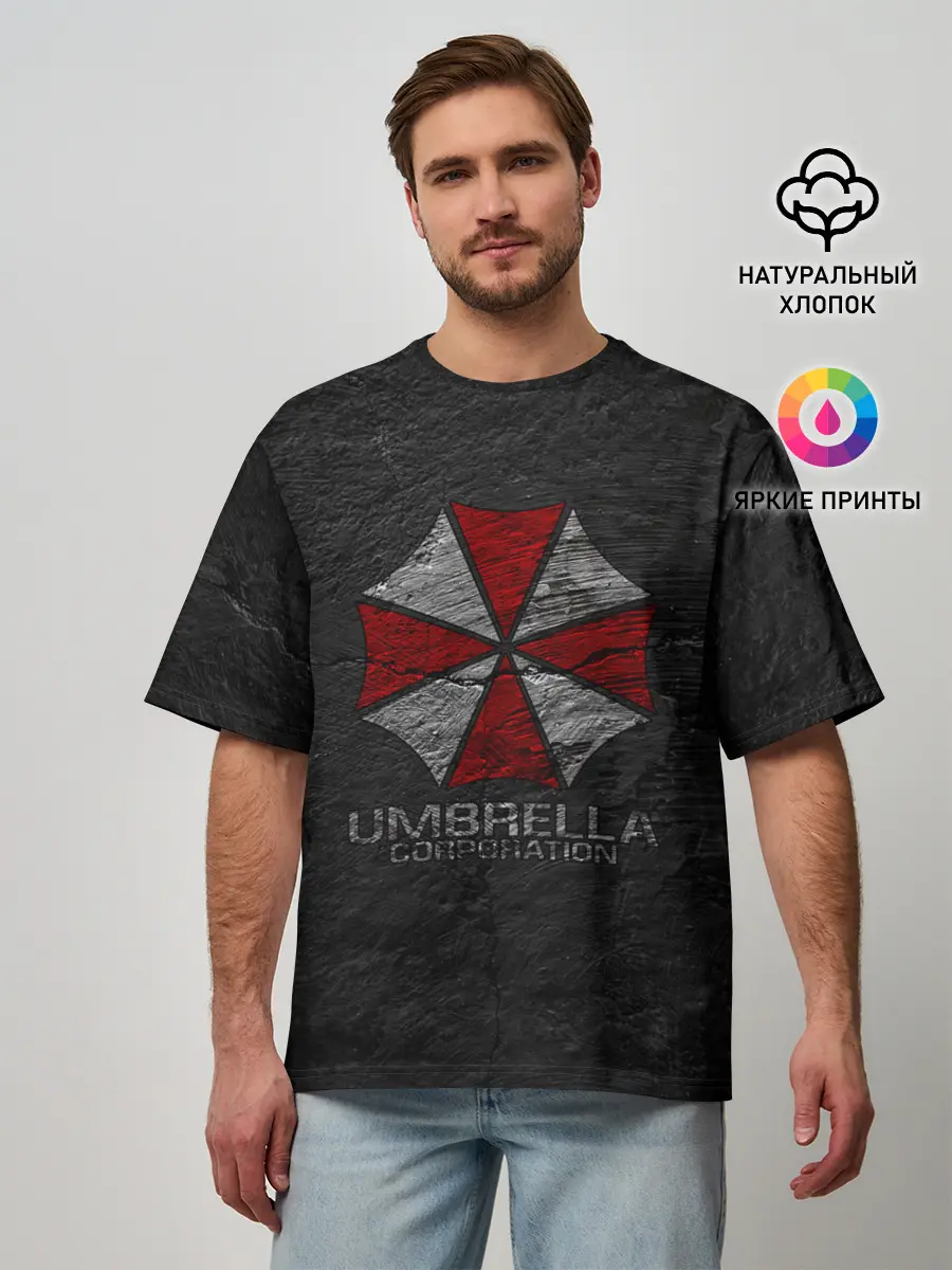 Мужская футболка оверсайз / UMBRELLA CORP