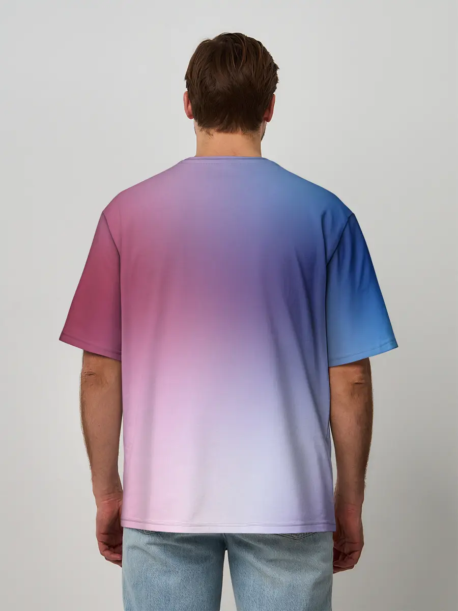 Мужская футболка оверсайз / Круши Кромсай