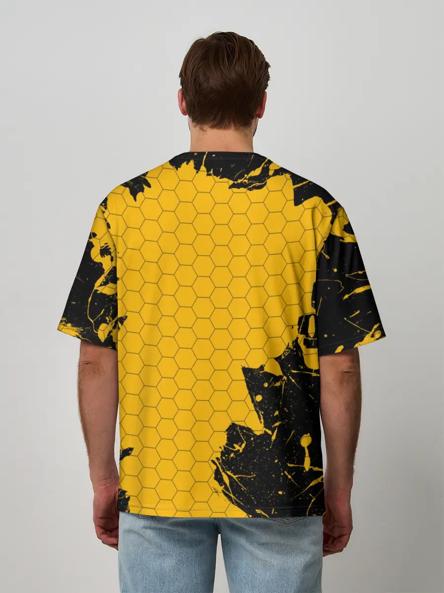 Мужская футболка оверсайз / BORDERLANDS HYPERION