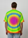 Мужская футболка оверсайз / bright print