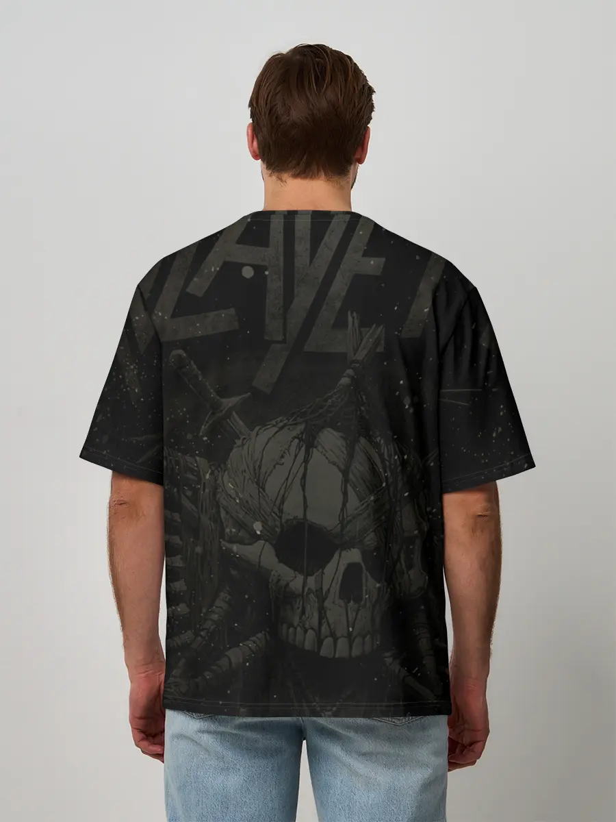 Мужская футболка оверсайз / Slayer