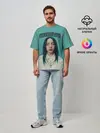 Мужская футболка оверсайз / BILLIE EILISH