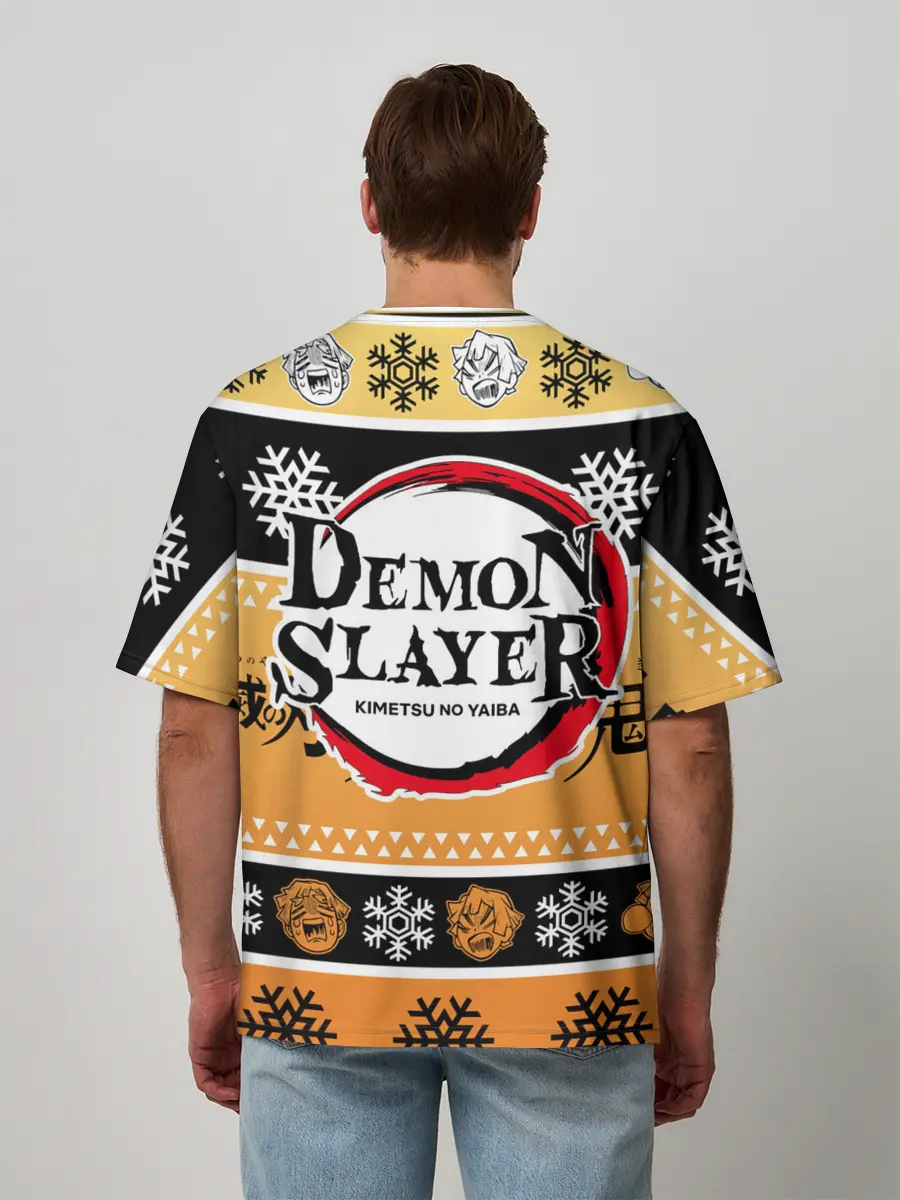 Мужская футболка оверсайз / ЗЕНИЦУ АГАЦУМА