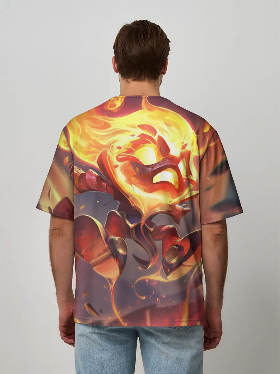 Мужская футболка оверсайз / League Of Legends