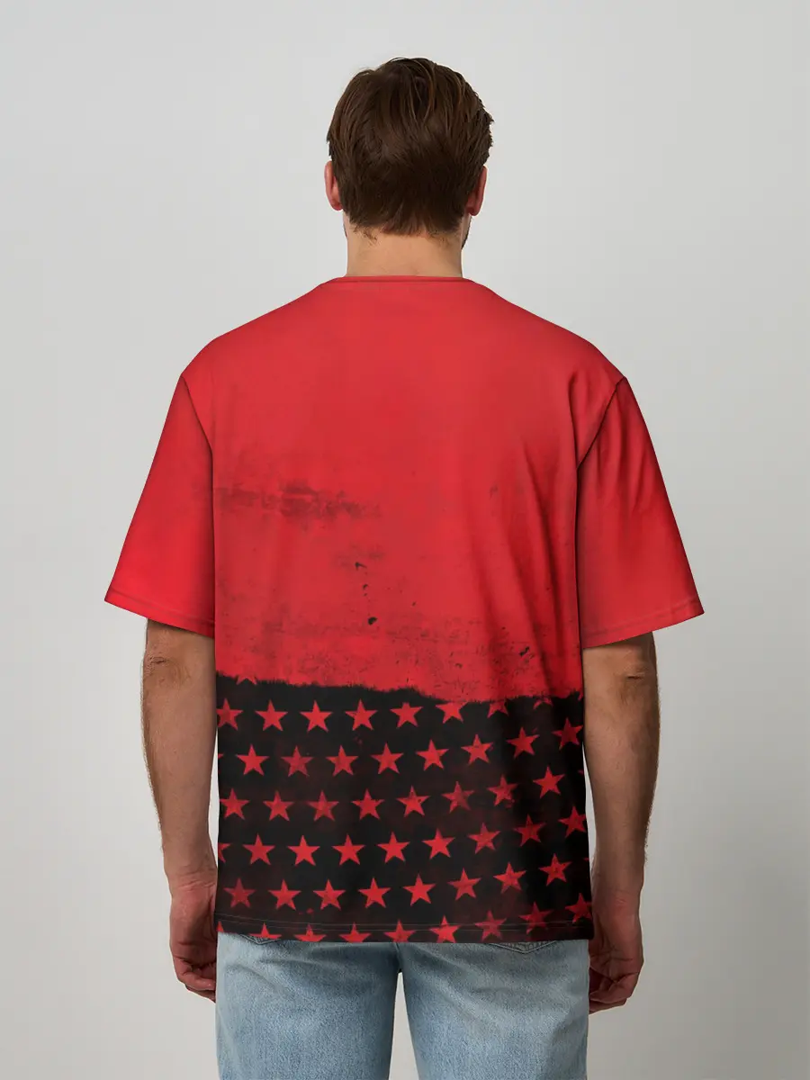 Мужская футболка оверсайз / Red Dead Redemption 2