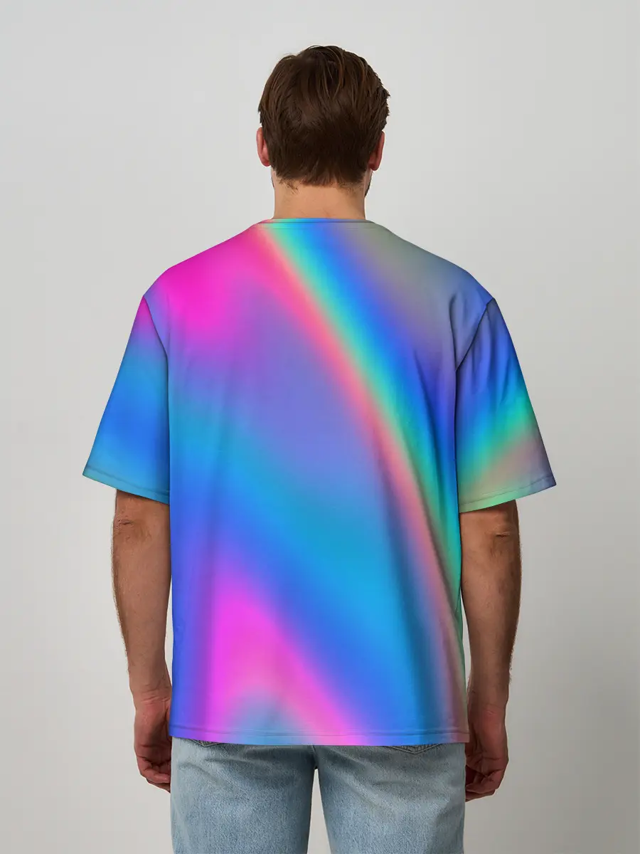 Мужская футболка оверсайз / GRADIENT