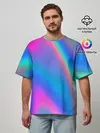 Мужская футболка оверсайз / GRADIENT