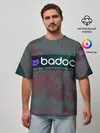 Мужская футболка оверсайз / Badoo | Баду нужен зять