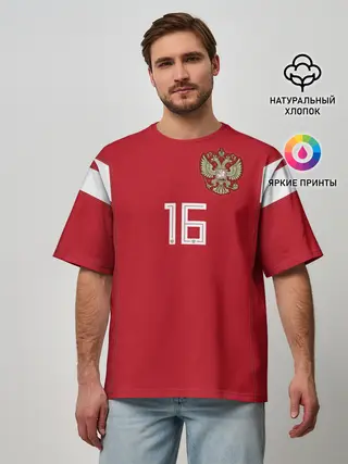 Мужская футболка оверсайз / Антон Миранчук