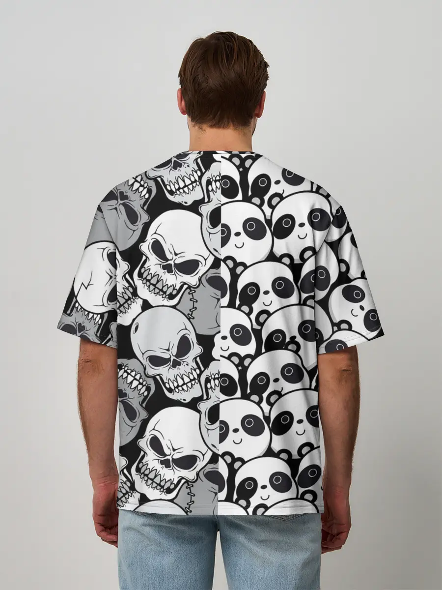 Мужская футболка оверсайз / LivEvil