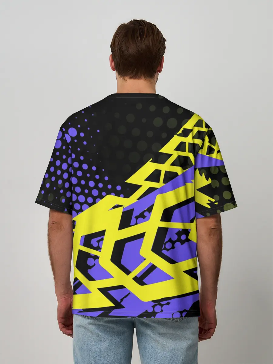 Мужская футболка оверсайз / Subaru