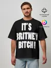 Мужская футболка оверсайз / Its Britney Bitch