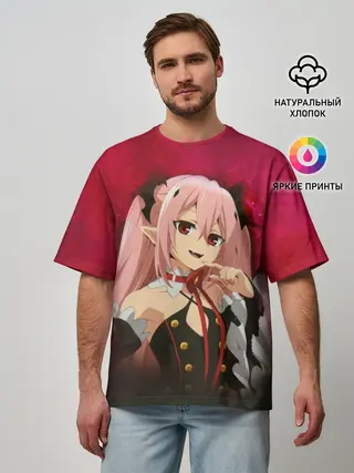 Мужская футболка оверсайз / Krul