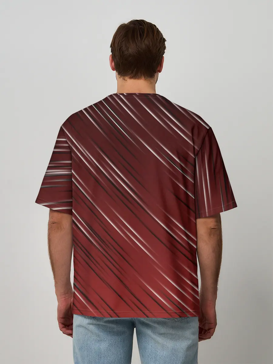 Мужская футболка оверсайз / Hitman 2 #2