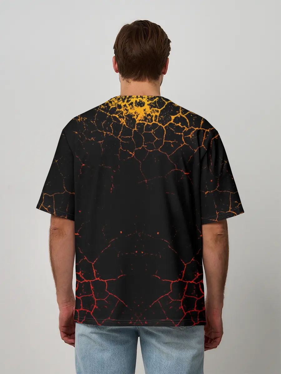 Мужская футболка оверсайз / MANOWAR