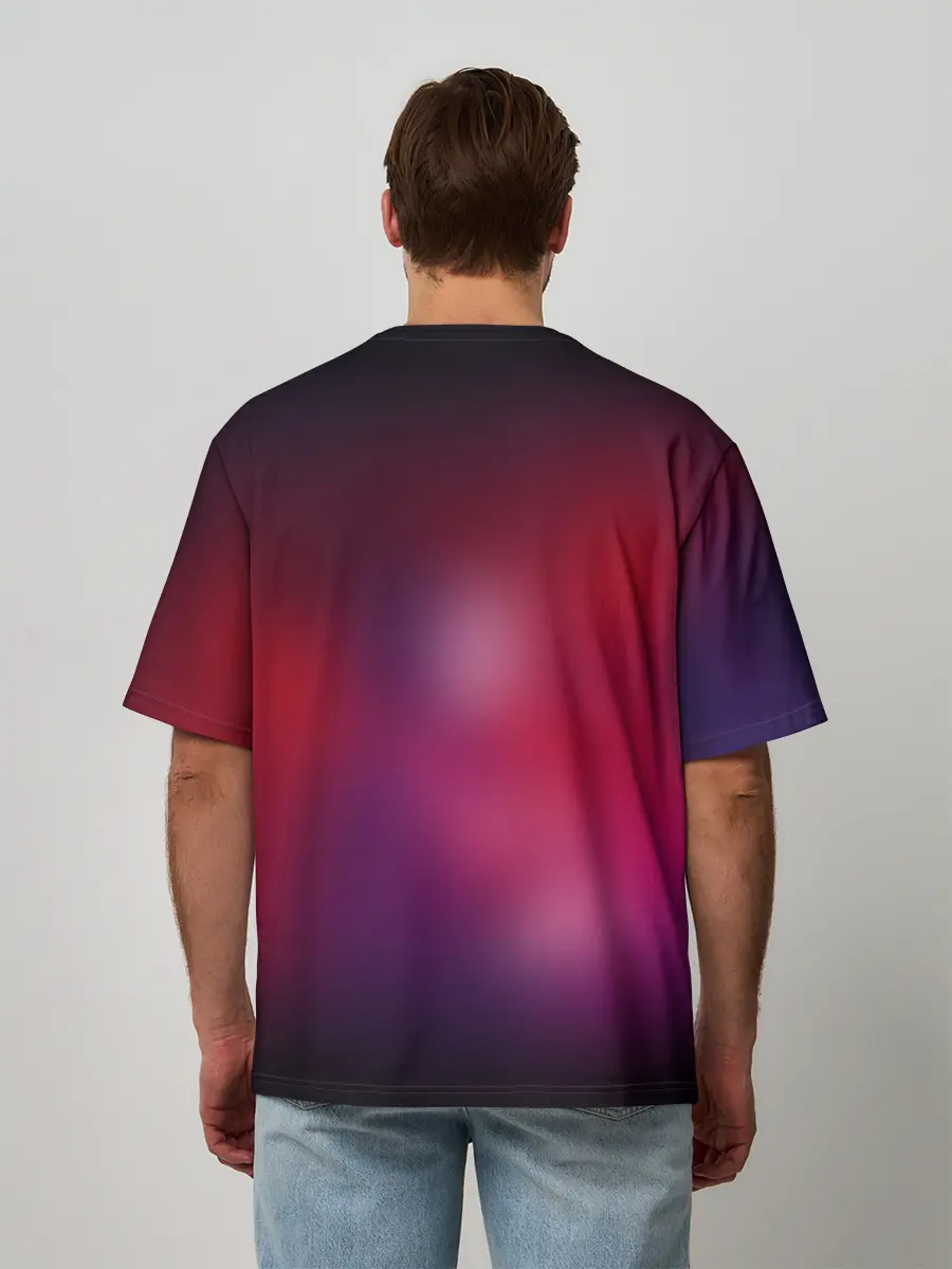 Мужская футболка оверсайз / Гречка