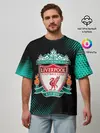 Мужская футболка оверсайз / LIVERPOOL / Ливерпуль