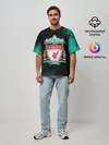 Мужская футболка оверсайз / LIVERPOOL / Ливерпуль