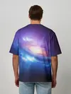 Мужская футболка оверсайз / Абстракция космоса