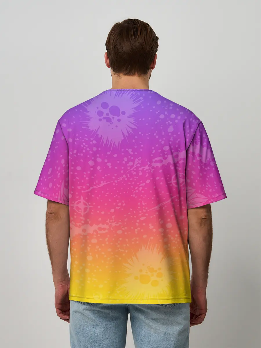 Мужская футболка оверсайз / TRAVIS SCOTT+FORTNITE