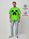 Мужская футболка оверсайз / MINECRAFT