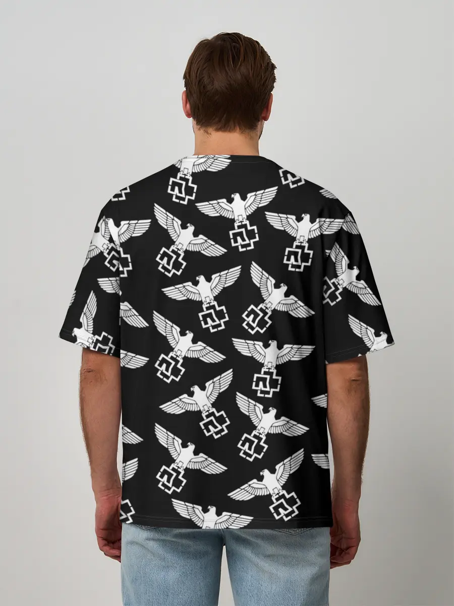 Мужская футболка оверсайз / Rammstein