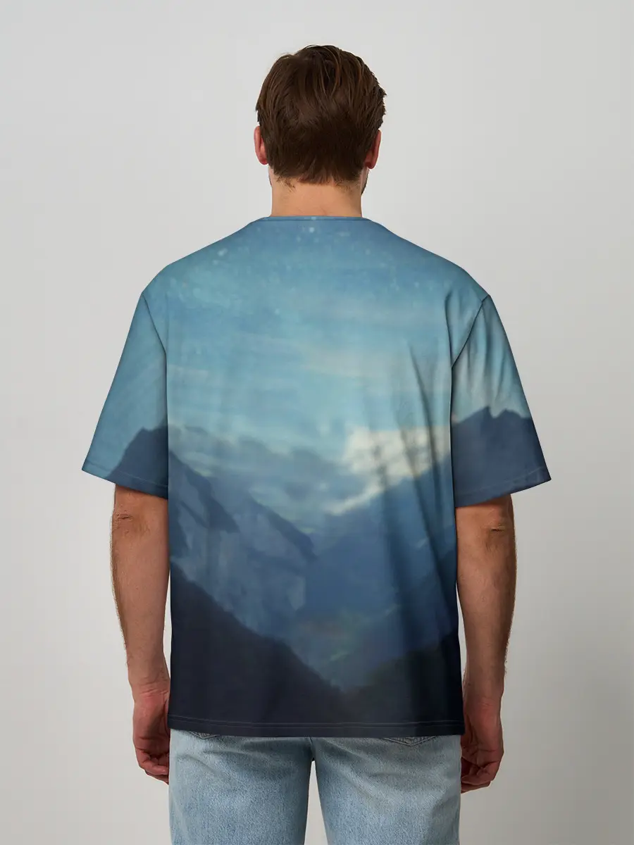 Мужская футболка оверсайз / Магическая Битва | Реплика Кугисаки Нобара