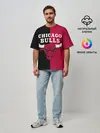 Мужская футболка оверсайз / Чикаго Буллз