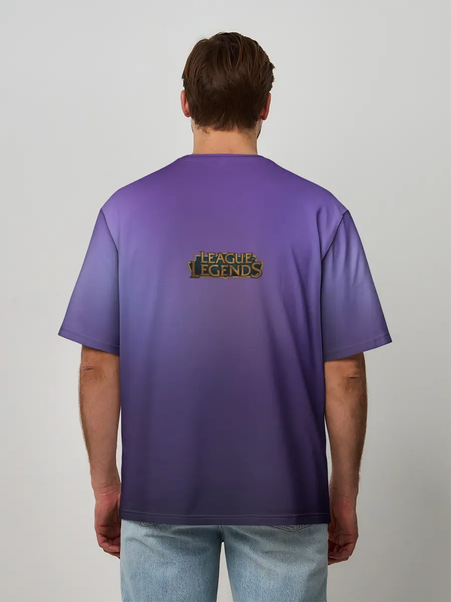 Мужская футболка оверсайз / Ahri