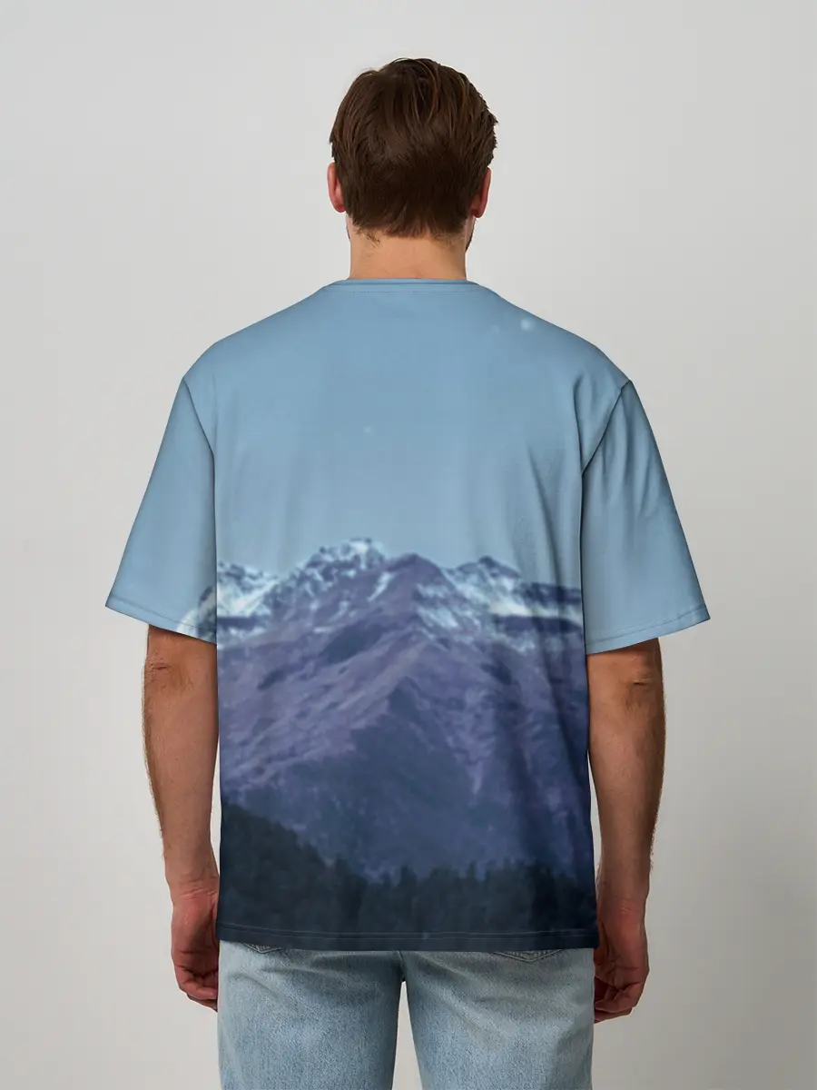 Мужская футболка оверсайз / Рафталия