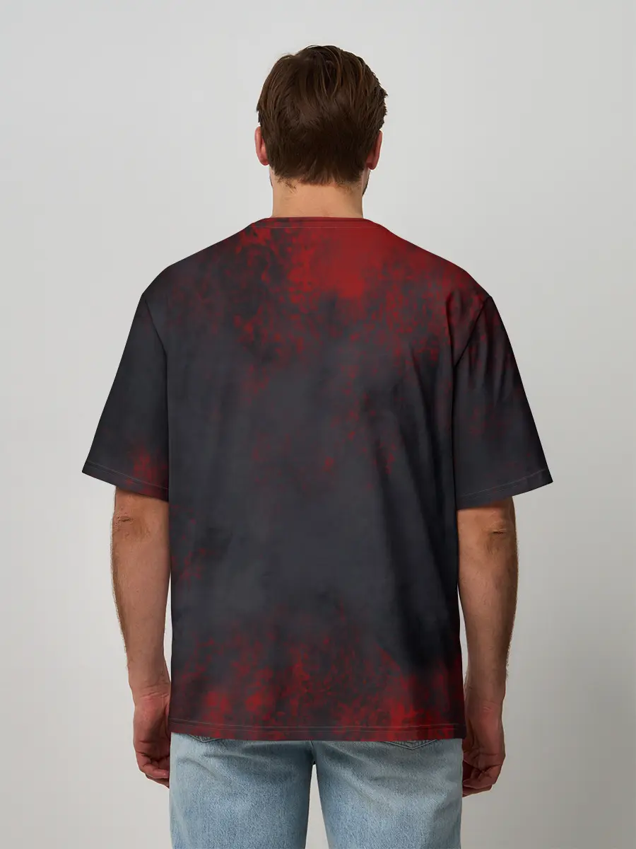 Мужская футболка оверсайз / T-REX | Динозавр | Dino