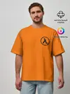 Мужская футболка оверсайз / HALF-LIFE
