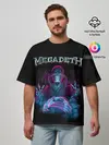 Мужская футболка оверсайз / MEGADETH