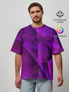 Мужская футболка оверсайз / Deep Purple