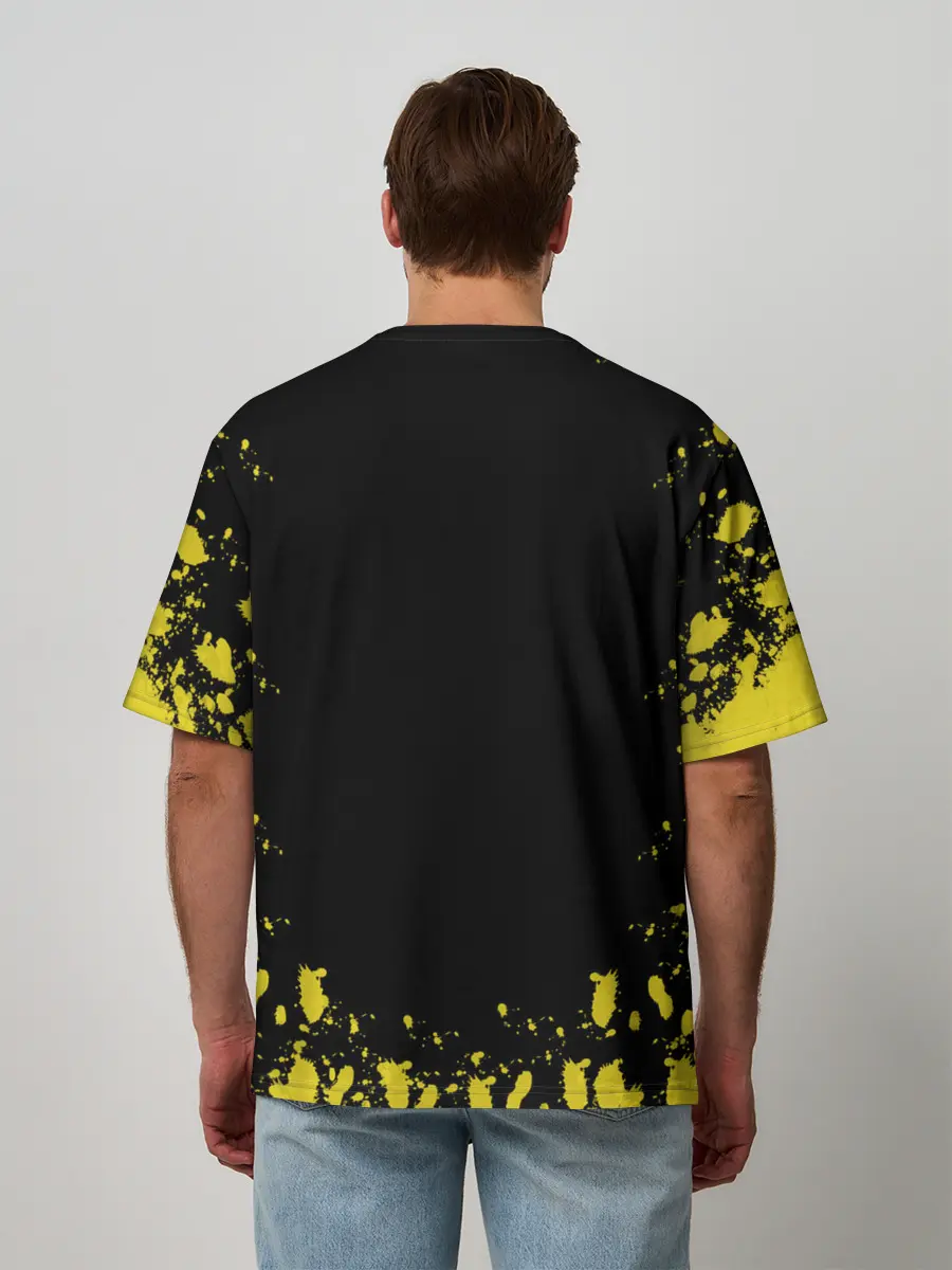 Мужская футболка оверсайз / CyberPunk 2077