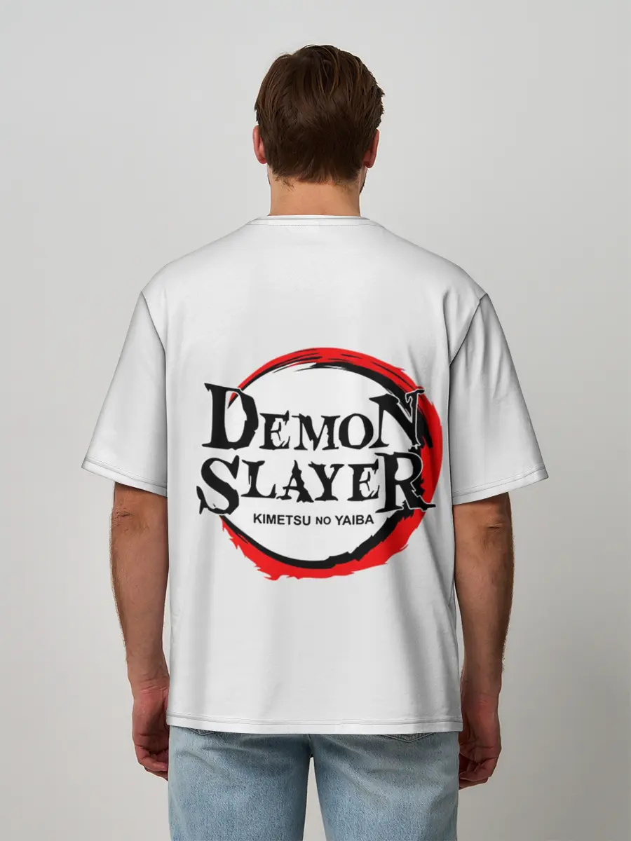 Мужская футболка оверсайз / Убийца Демонов постер