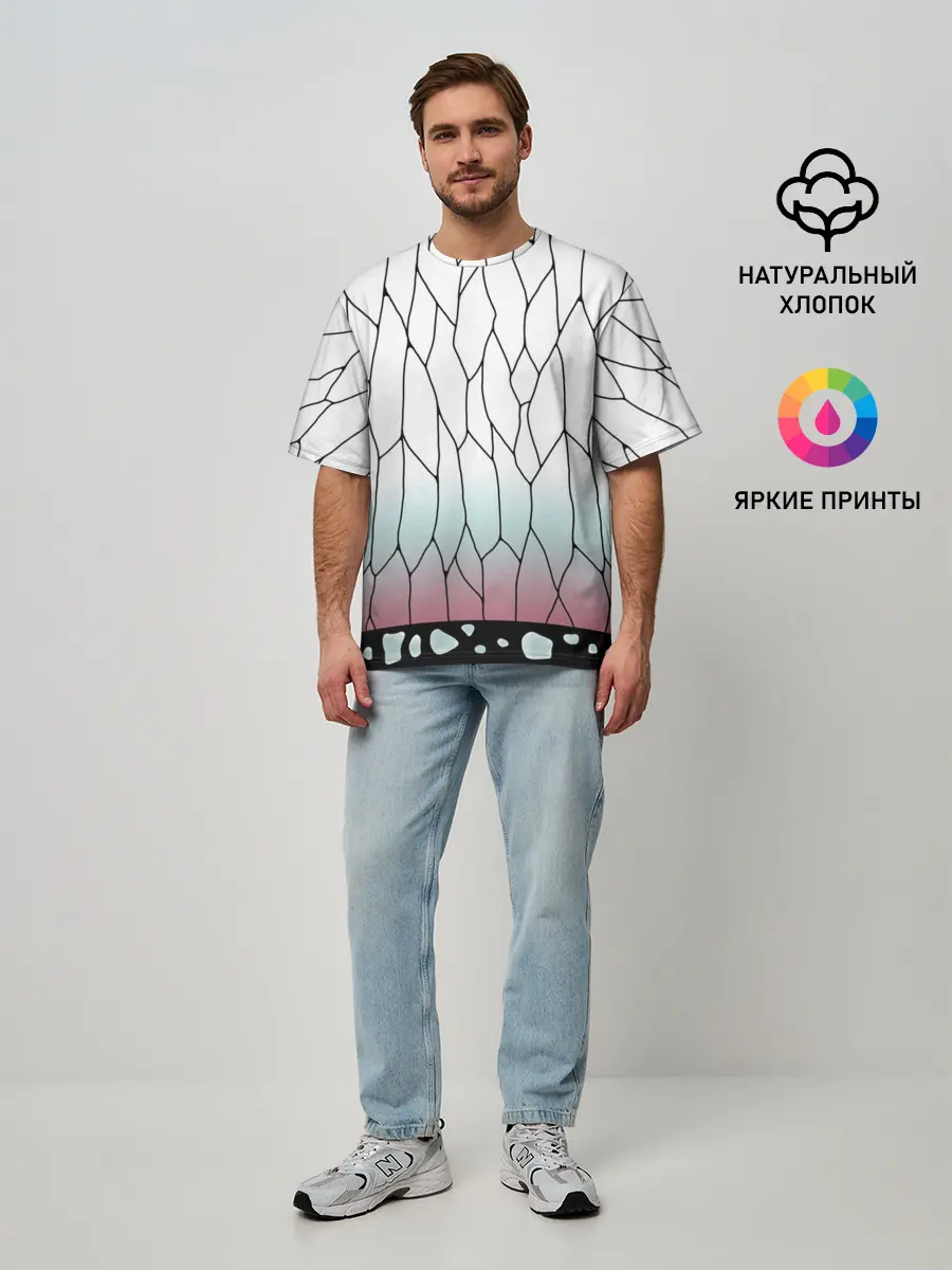 Мужская футболка оверсайз / Шинобу Кочо