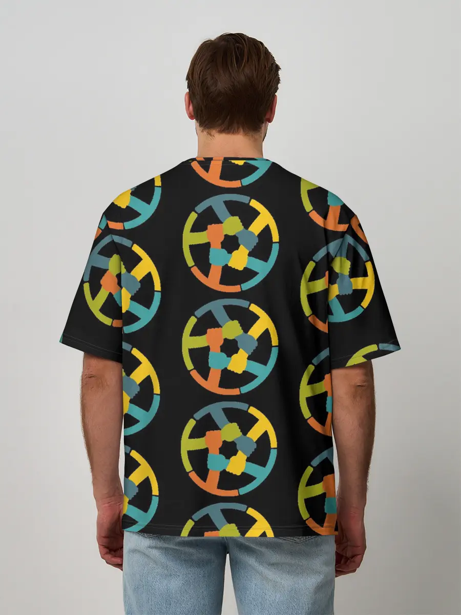 Мужская футболка оверсайз / равенство