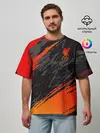 Мужская футболка оверсайз / Liverpool F.C.