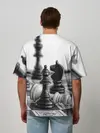 Мужская футболка оверсайз / Шах и мат Шахматы