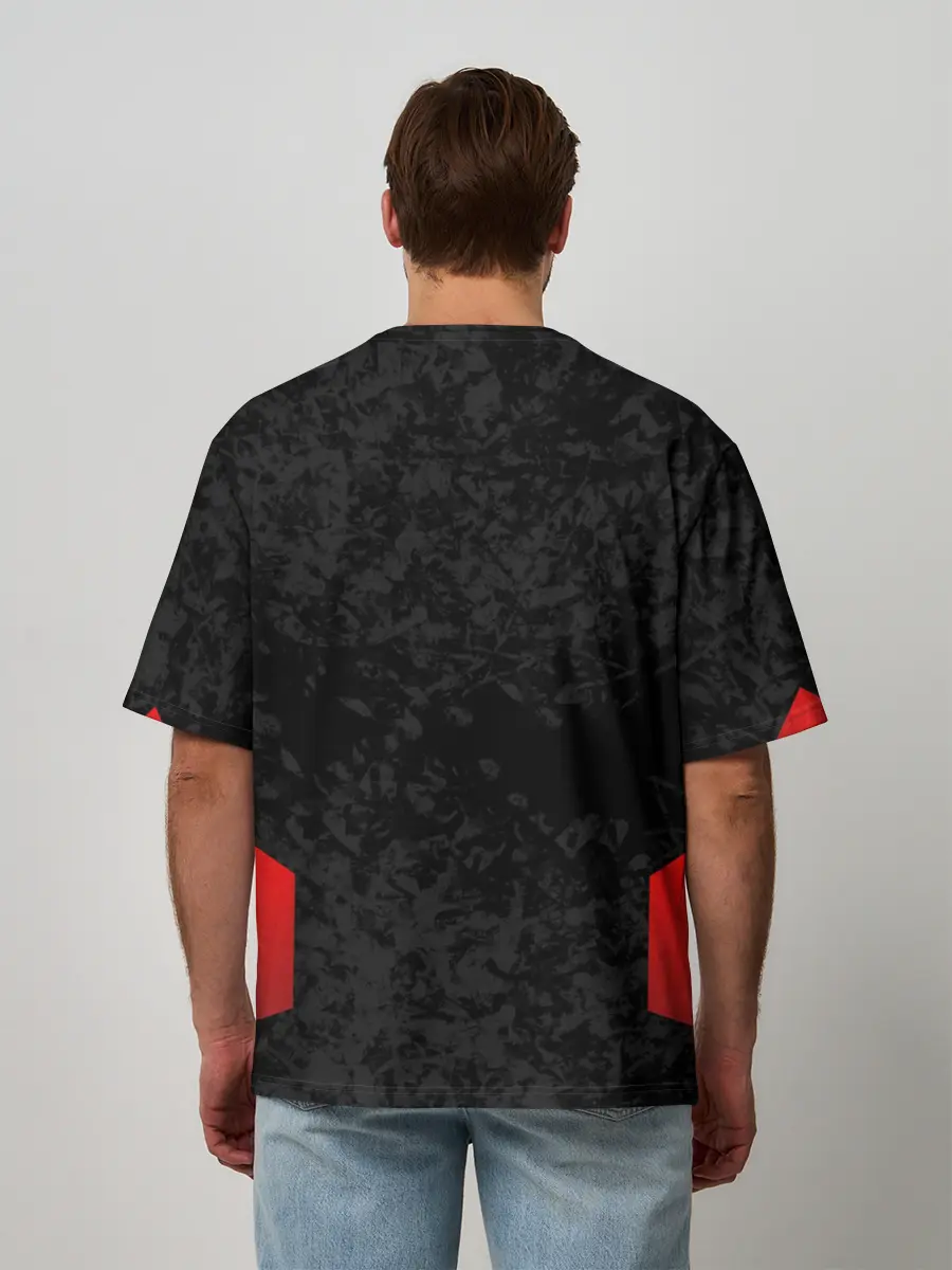 Мужская футболка оверсайз / FREE FIRE