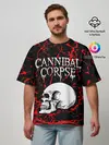 Мужская футболка оверсайз / CANNIBAL CORPSE