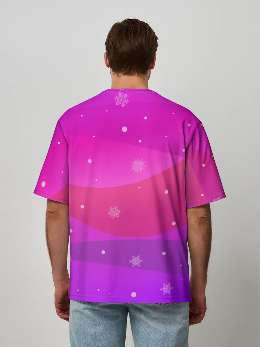 Мужская футболка оверсайз / Ой, всё!