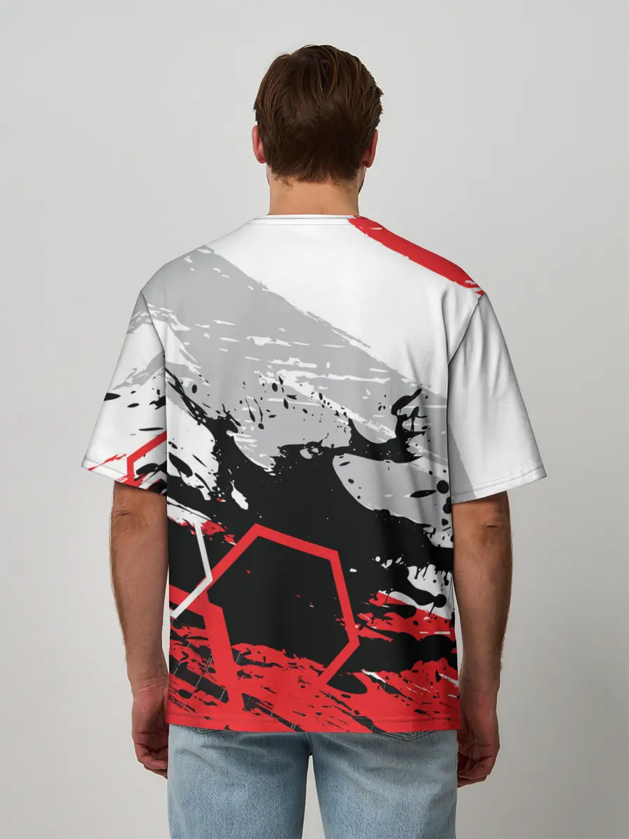 Мужская футболка оверсайз / Judo