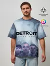 Мужская футболка оверсайз / Detroit become human