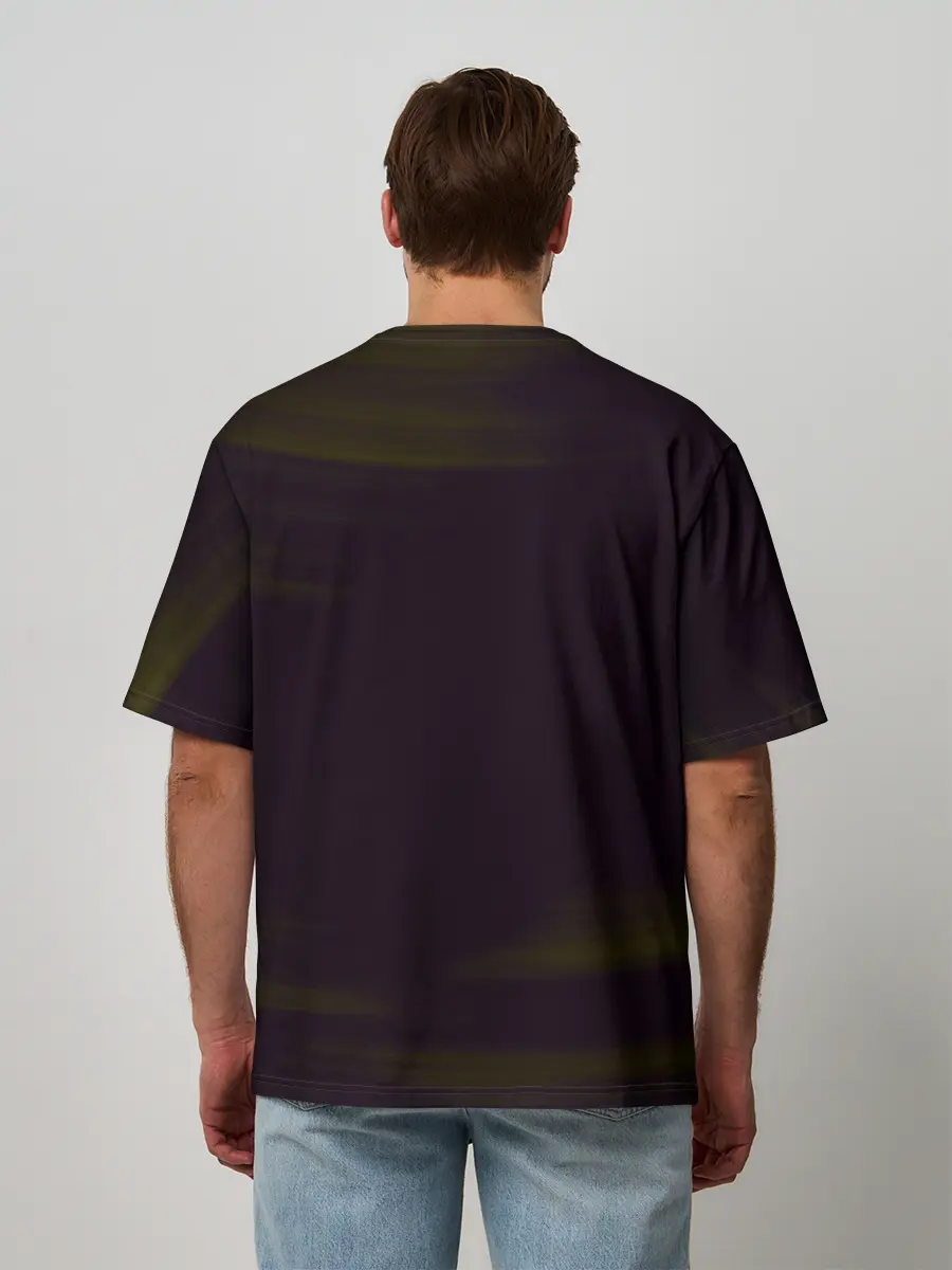 Мужская футболка оверсайз / Cyberpunk 2077 киберубийство