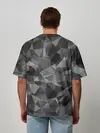 Мужская футболка оверсайз / СОВРЕМЕННЫЙ КАМУФЛЯЖ